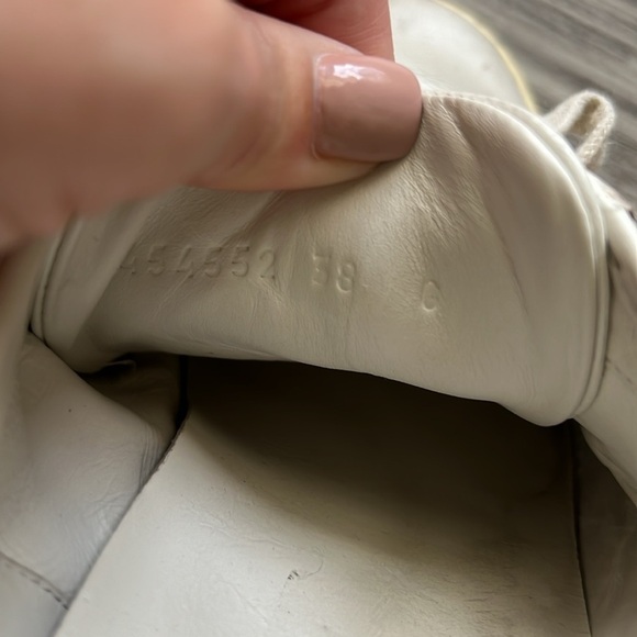 Gucci Ace Trainers Paper Clip Size 38 US 8 - Picture 10 of 14